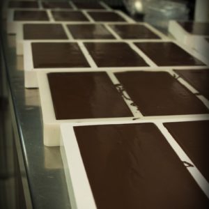 Tablette de chocolat artisanale - au fil des sens